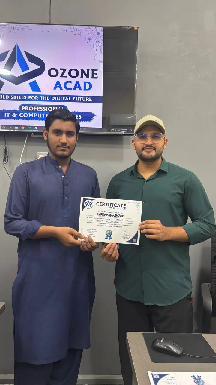 Certificate Ceremony