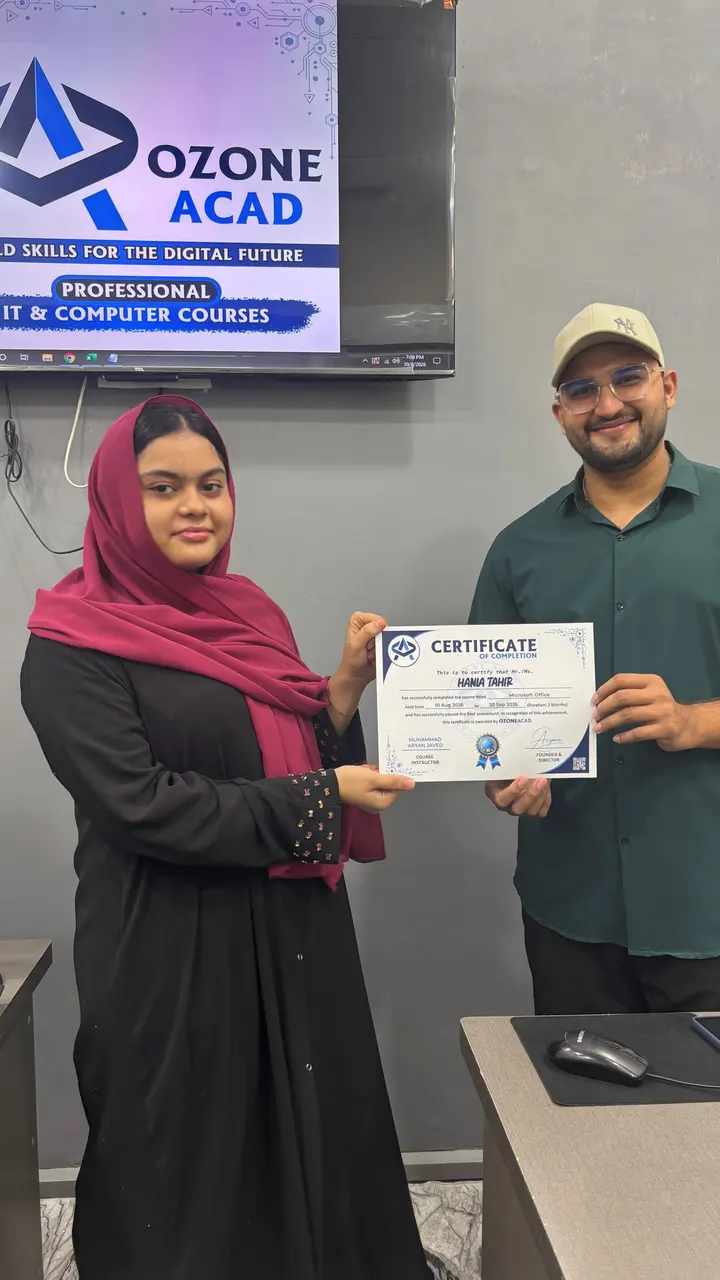 Certificate Ceremony