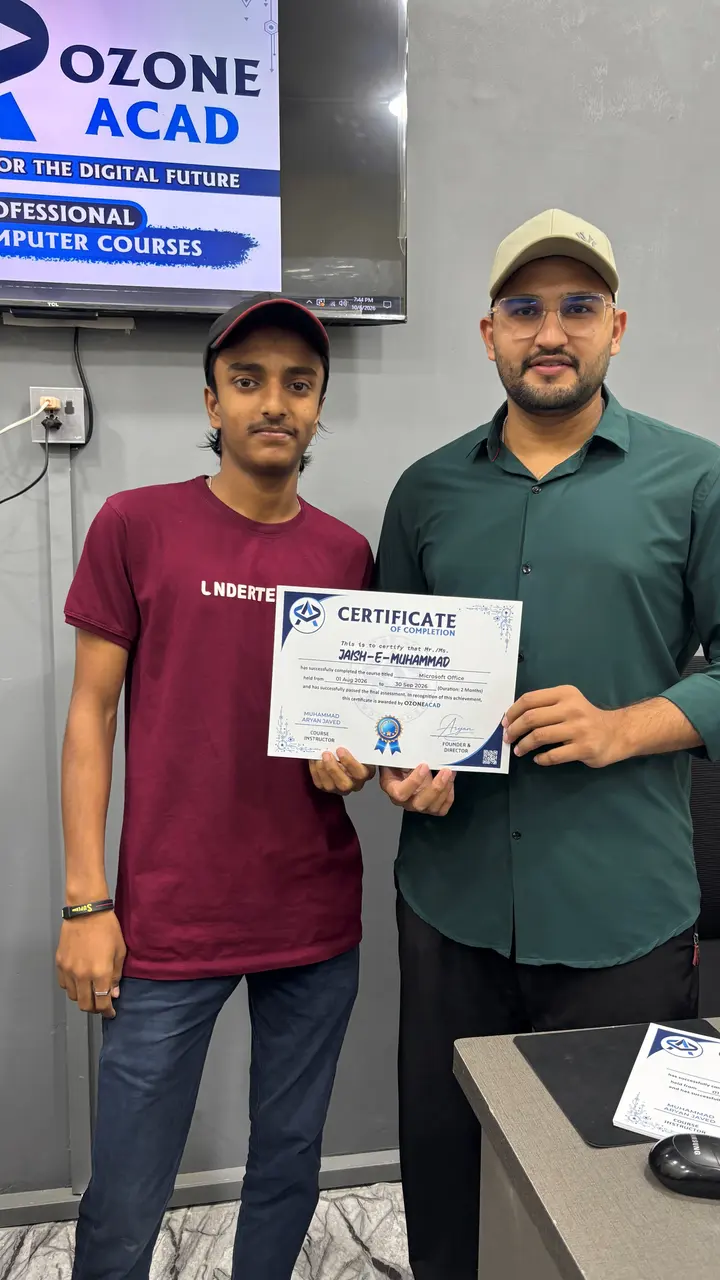 Certificate Ceremony