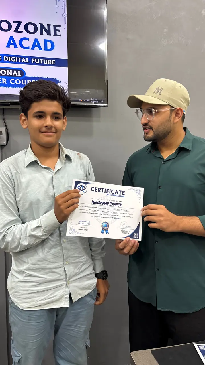 Certificate Ceremony