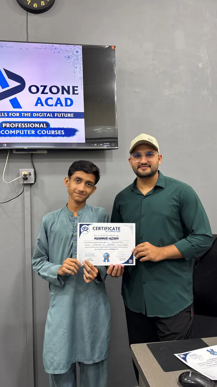 Certificate Ceremony